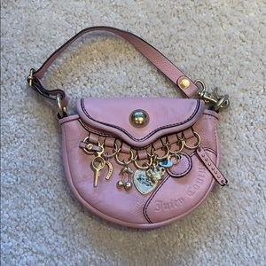 Juicy couture charm wristlet